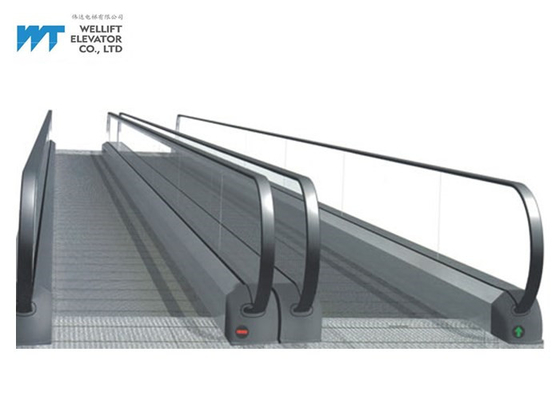 Chiều cao du lịch tùy chỉnh Di chuyển thang cuốn đi bộ với hệ thống đường sắt hướng dẫn chính xác cao