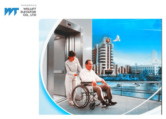 Máy phòng Bệnh viện Giường thang máy Thông qua nút chữ nổi / Bảng điều khiển cho người khuyết tật